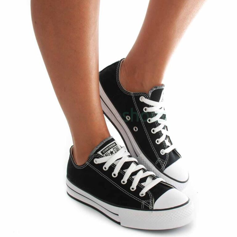 Sneakers CONVERSE All Star Eva Platform Black White 670892C