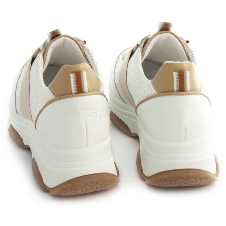 Sneakers RUIKA Leather White Gold 38/6313