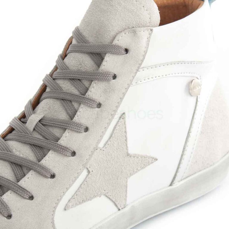 Sneakers RUIKA Leather White Silver 35/5098