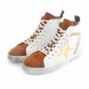 Sneakers RUIKA Leather White Gold 35/5098