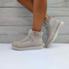 Ankle Boots XTI Ancho Military 43226 Beige