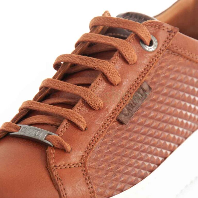 Sneakers CARMELA Leather Camel 68185