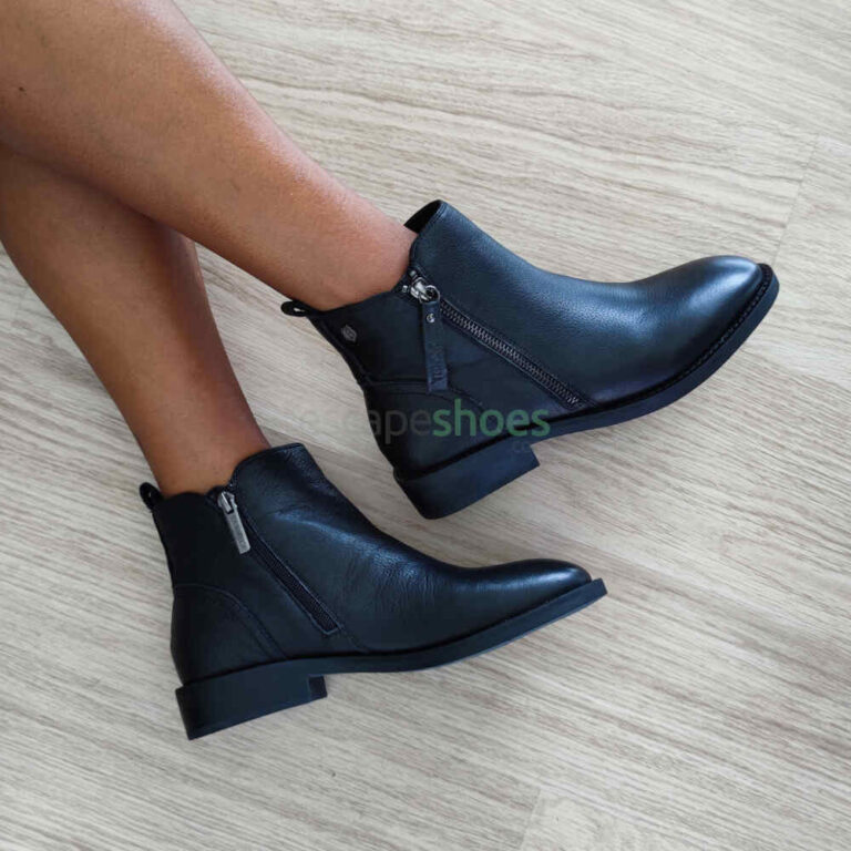 Ankle Boots CARMELA Leather Black 676180