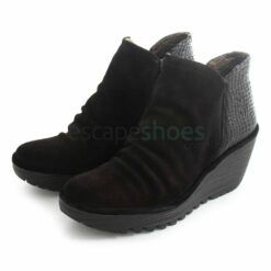 Botins FLY LONDON Yamy266 Oil Suede Black P501266002