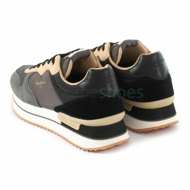 Sneakers PEPE JEANS Rusper Teen Black PLS31261 999