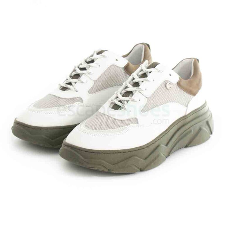 Sneakers RUIKA Leather 88/33326 White Kaky