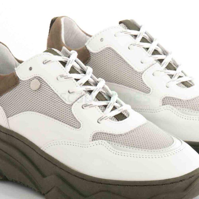 Sneakers RUIKA Leather 88/33326 White Kaky