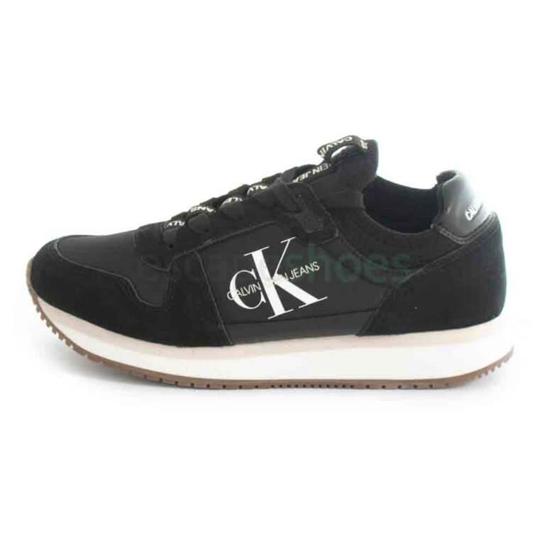 Zapatillas CALVIN KLEIN Runner Laceup Sneaker Sock Negras