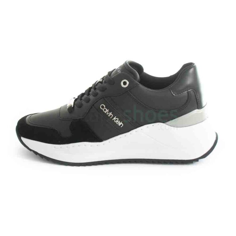 Sneakers CALVIN KLEIN Rylie Lace Up Bax Black