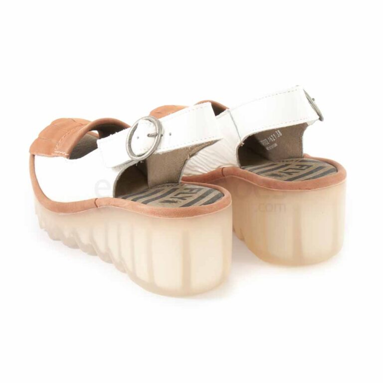 Sandals FLY LONDON Bind303 Luxor Cupido Offwhite Pink