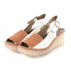 Sandals FLY LONDON Bind303 Luxor Cupido Offwhite Pink
