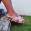 Sandals BIRKENSTOCK Siena Tex Vegan Canvas Soft Pink