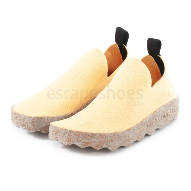 Zapatos ASPORTUGUESAS Care Recycled Elastic Butter Cream