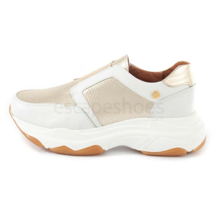 Sneakers RUIKA Leather White Gold 23/4619