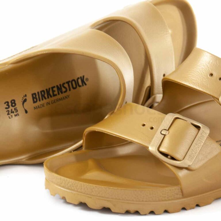 Sandals BIRKENSTOCK Arizona Eva Glamour Gold