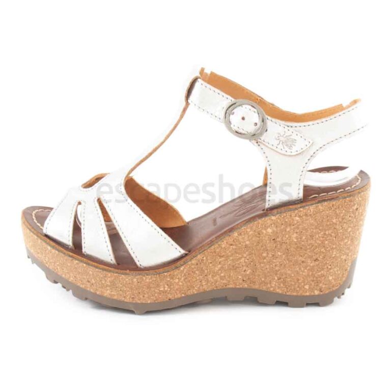 Sandals FLY LONDON Glam Gold Silver P142167056
