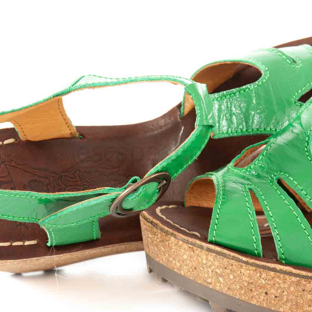 Fly London CURA Verde - Envío gratis   ! - Zapatos Sandalias  Mujer 57,00 €