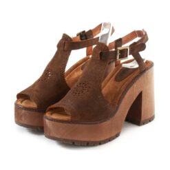 Sandals XUZ Cropped Medium Brown 40761