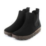 Botas ASPORTUGUESAS Caia Tweed Felt Black P018084010