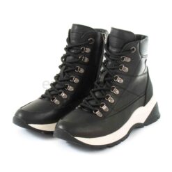 Boots CARMELA Leather Black 160136