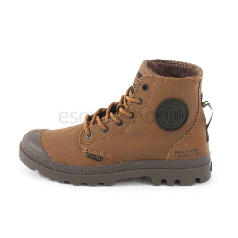 Boots PALLADIUM Pampa Hi Supply Lth Bone Brown 77963-230