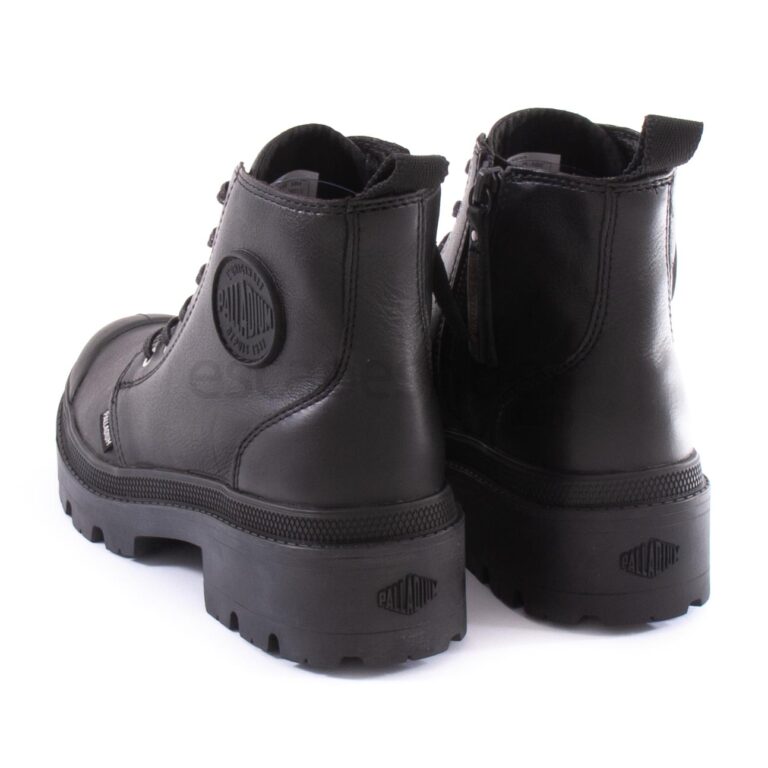 Boots PALLADIUM Pallabase Leather Black 96905-001