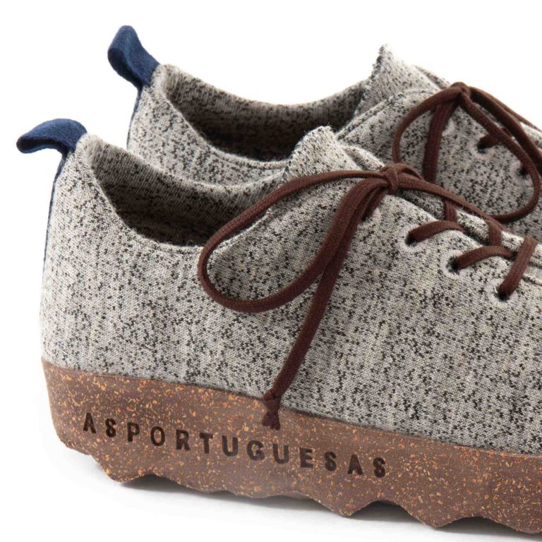 Shoes ASPORTUGUESAS Camp Merino Wool Charcoal P018071006
