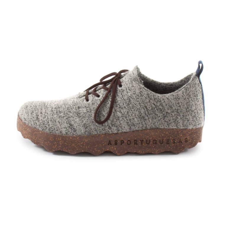 Sapatos ASPORTUGUESAS Camp Merino Wool Charcoal P018071006