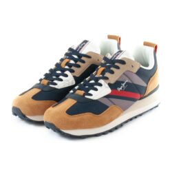 Sneakers PEPE JEANS Foster Man Print Tobacco PMS30944 859