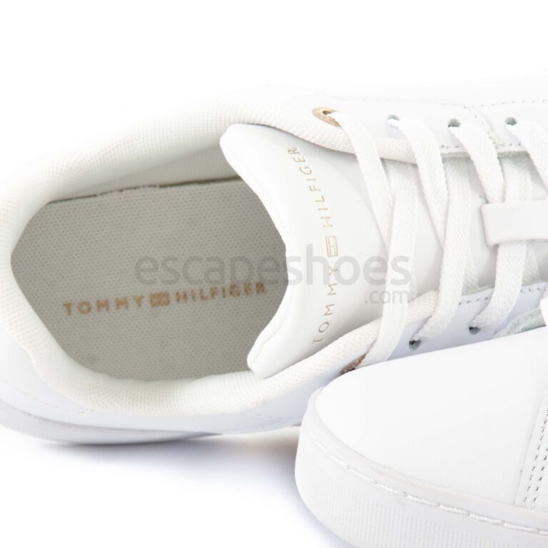 Sneakers TOMMY HILFIGER Court Sneaker Golden White