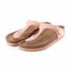 Sandals BIRKENSTOCK Gizeh Tex Canvas Soft Pink Veg 1024044