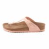 Sandals BIRKENSTOCK Gizeh Tex Canvas Soft Pink Veg 1024044