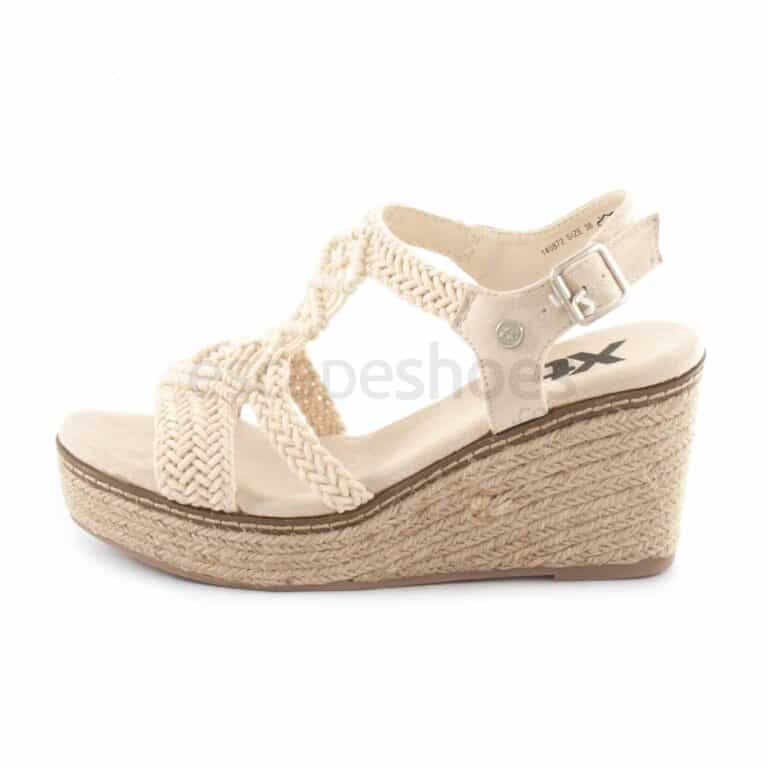 Sandals XTI Tex Rope Wedge 140872 Ice