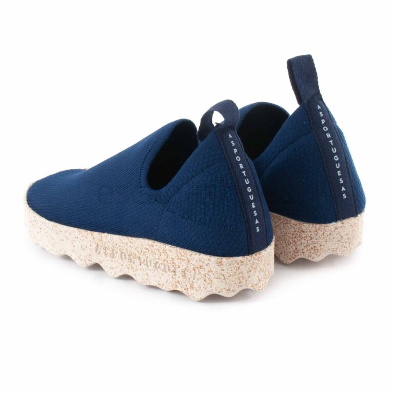 Shoes ASPORTUGUESAS Care Recycled Elastic Navy