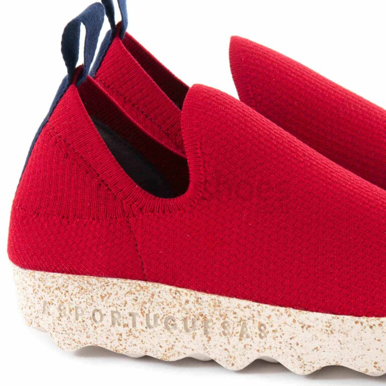 Zapatos ASPORTUGUESAS Care Recycled Elastic Rojos