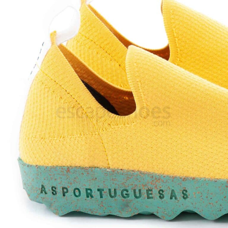 Zapatos ASPORTUGUESAS Care Recycled Elastic Royal Amarillo