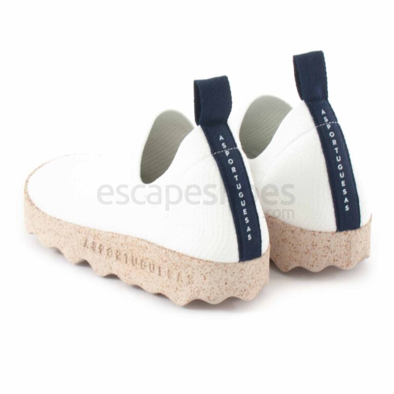 Zapatos ASPORTUGUESAS Care Recycled Elastic Blancos