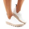 Sapatos ASPORTUGUESAS Care Recycled Elastic White