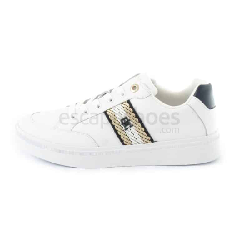 Tenis TOMMY HILFIGER Court Sneaker With Webbing White