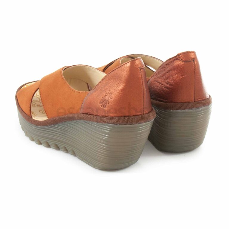 Sandals FLY LONDON Yoma307 Cupido Idra Tan Copper P501307011