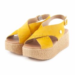 Sandals RUIKA Suede Yellow 63/3429A