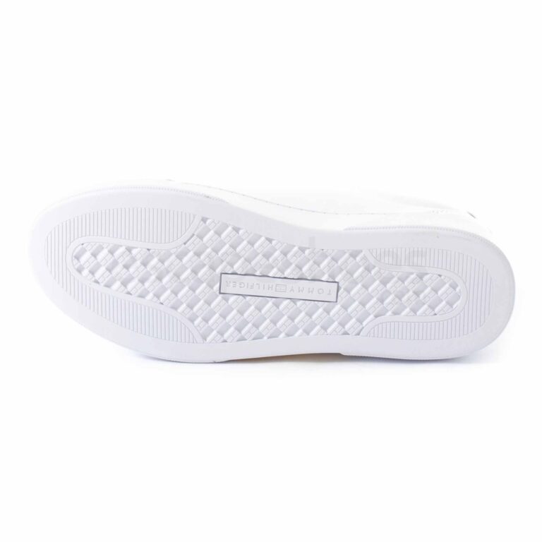 Tenis TOMMY HILFIGER Global Court White Gold