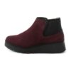 Boots FLY LONDON Pada Kid Suede Wine P501403006