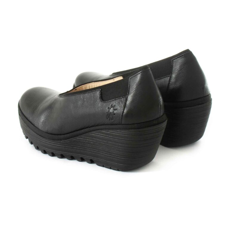 Shoes FLY LONDON Yoza Mousse Black P501438006