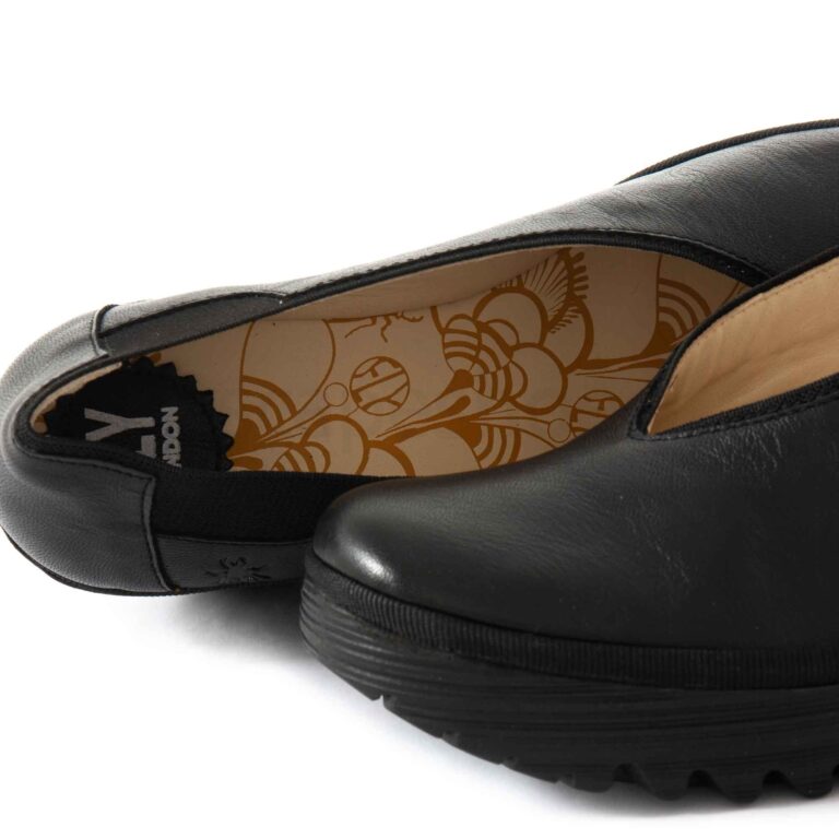 Sapatos FLY LONDON Yoza Mousse Black P501438006