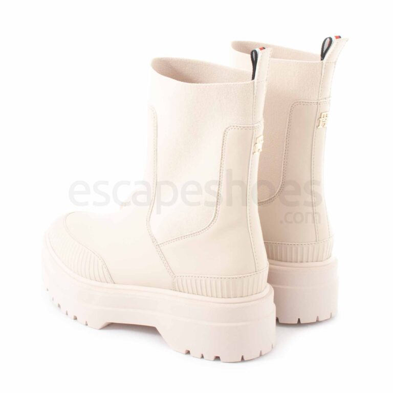 Boots TOMMY HILFIGER Feminine Rubberized Thermo Cashmere Creme