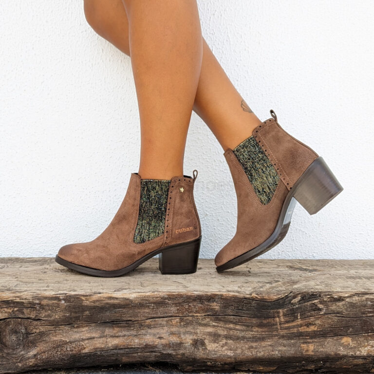 Ankle Boots CUBANAS Brown Vitoria800Brown
