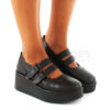 Sapatos FLY LONDON Hedi Arkansas Black P701255000