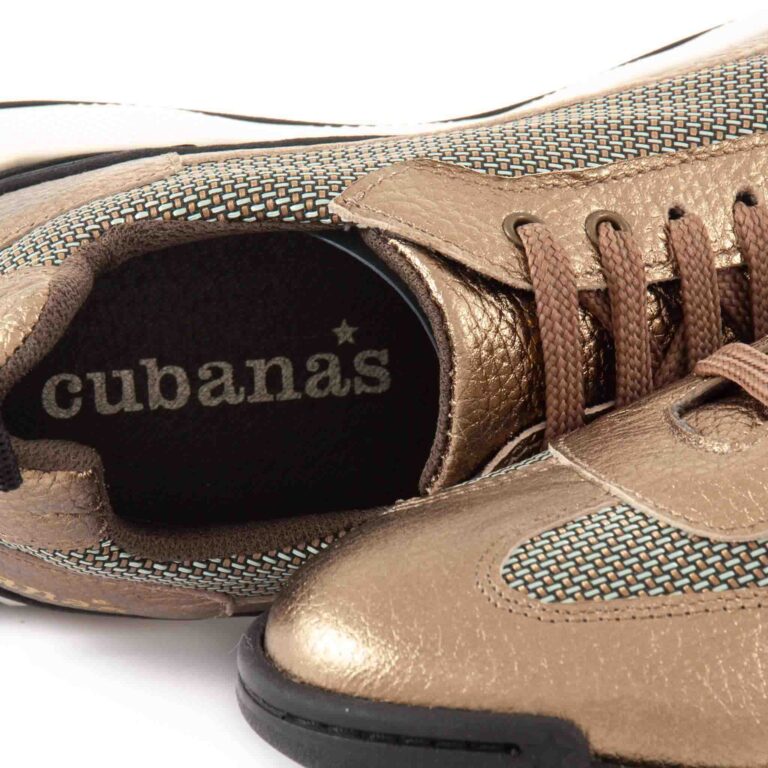 Sneakers CUBANAS Gold Fire100Gold