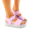 Sandals FLY LONDON Crumpet Cree947 Pink P144947006